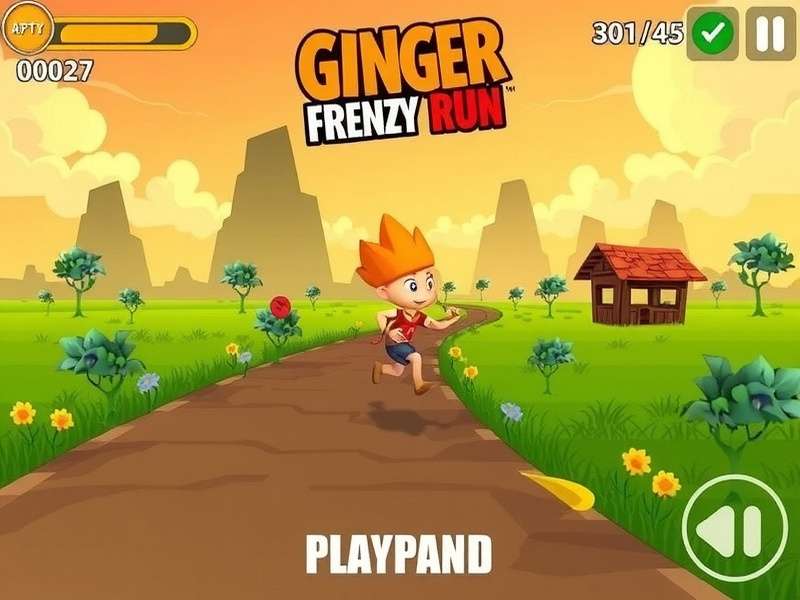 Ginger Frenzy Run community events and player interactions